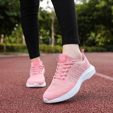 Gubotare Shoes For Women Women's Platform Lace up Sneaker Lightweight ...