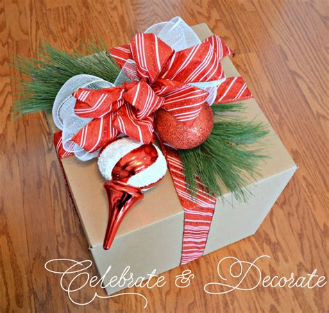 DIY Christmas Decorations with Boxes - Celebrate & Decorate