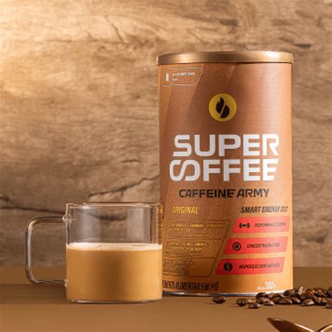 Caffeine Army Super Coffee - Café Super Coffee Original Caffeine Army 380G - Divina Terra