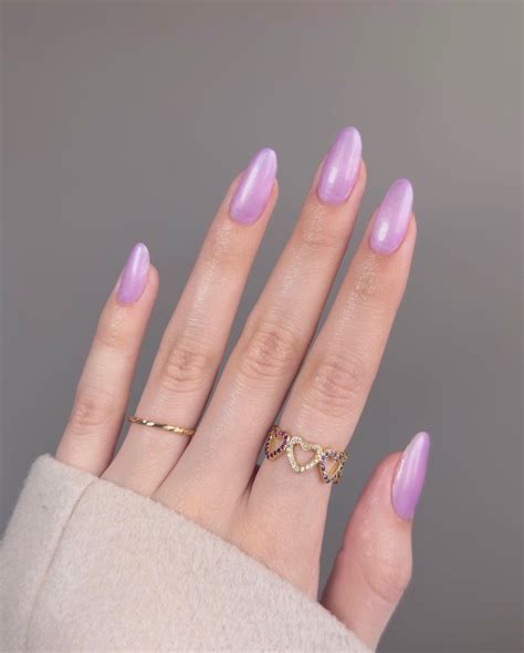 lavender nail art designs 4