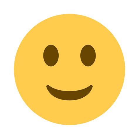 slightly smiling face emoji  emoji