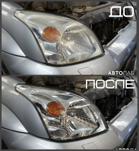 Полировка фар