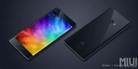 Xiaomi Mi Note 2 : date de sortie, prix et fiche technique