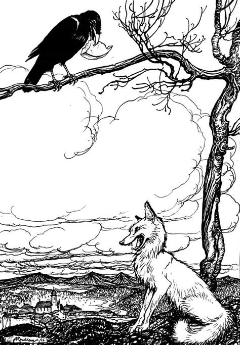 Moral Story: The Fox and The Crow - Moral Stories For Children