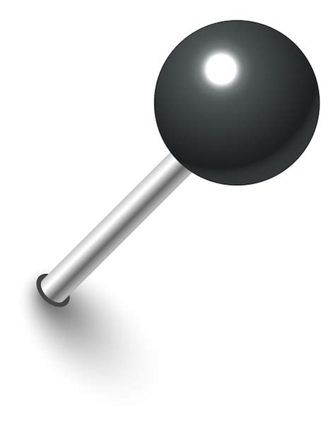 premium vector sewing pin mockup realistic office attach needle