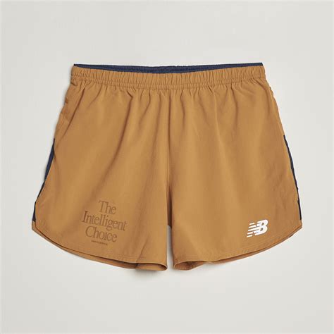 New Balance Running Impact Run 5 Inch Shorts Tobacco at CareOfCarl.com