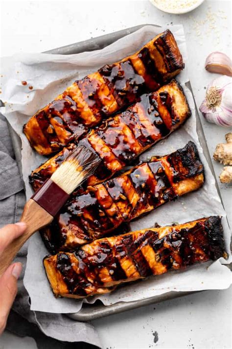 Grilled Teriyaki Salmon - Erin Lives Whole