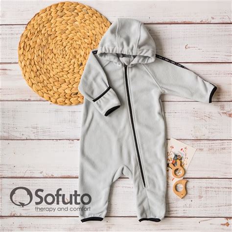 Комбинезон-поддёва Sofuto baby Fleece Gray купить по цене 1 790руб