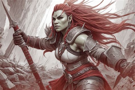 Half Orc Warrior 3 by cuda1016 on DeviantArt