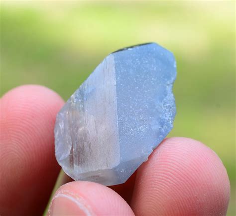 5 Pieces Rare Blue Quartz Crystals With Rare Inclusions From ...