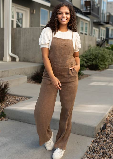 Bailey Brown Jumpsuit Elleborn – My Sister's Closet