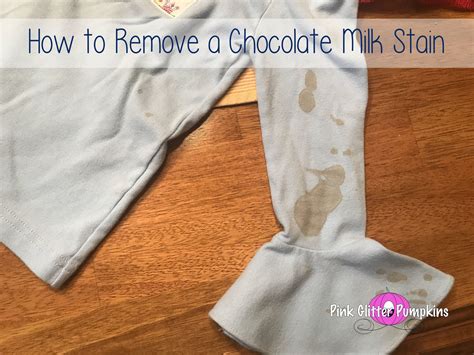 how to clean chocolate stain 3