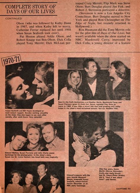 The Evolution Of Soaps A Look At The Rise And Reign Of Days Of Our Lives