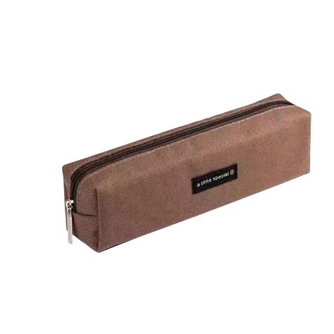 Cheap Stuff Under 5 Dollars Solid Color Small Canvas Pencil Case