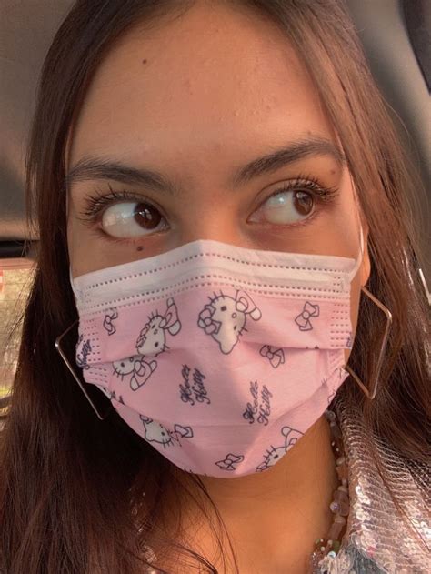 hello kitty mask🌸 | Mask, Cat mask, Sleep eye mask