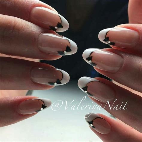 11 ярких идей для французского маникюра | ВКонтакте | Popular nails ...