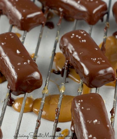 Homemade Twix Bars - Living Sweet Moments
