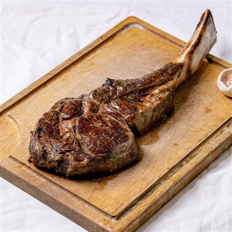 Beef Tomahawk Steak (1Kg). Awesome Grass Fed Steak On The Bone, Enjoy