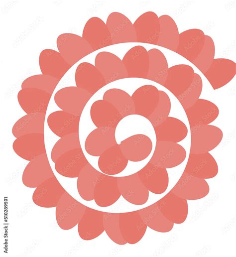 paper flowers svg, flower template, rolled flower svg, paper flowers ...