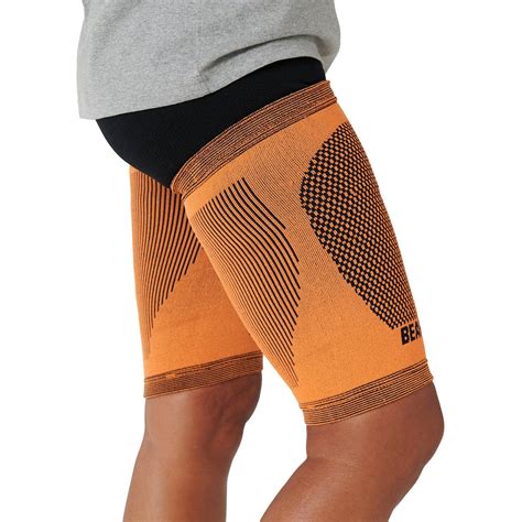 Thigh Compression Support Sleeves For Hamstring & Leg Recovery BEARHUG