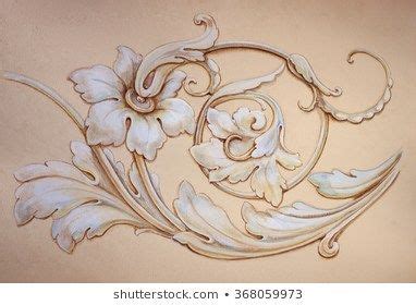 Tracery, decorative ornament. Acrylic | Ornament drawing, Plaster wall ...