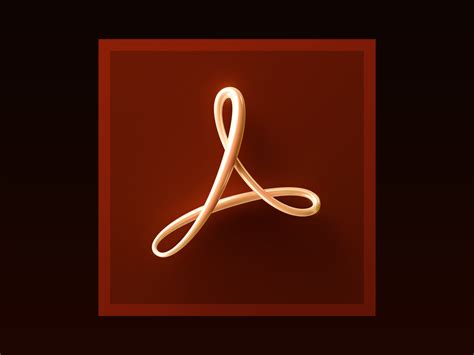 adobe acrobat icon  andrey davlikanov  dribbble