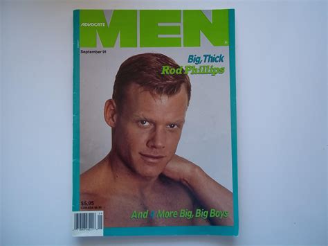 Advocate Men (September 1991) Magazine Gay Male Nude Photos Photography