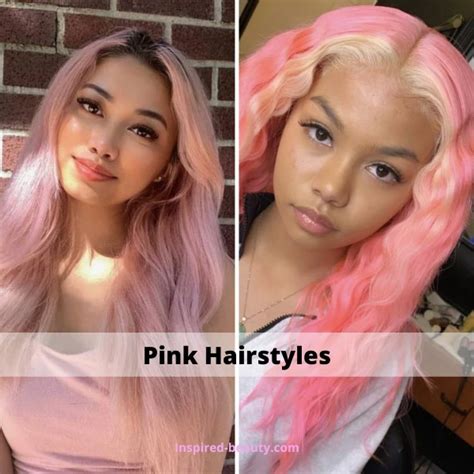 stunning ways  wear pink hairstyles inspired beauty