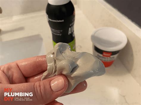 plumbers putty harden  weve   quick fix