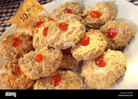 coconut macaroon biscuits stock photo alamy