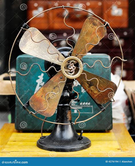 Old fan stock photo. Image of brass, custom, asia, style - 4276194