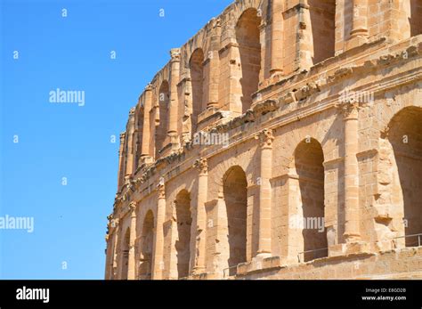 Colosseum in Tunisia Stock Photo - Alamy