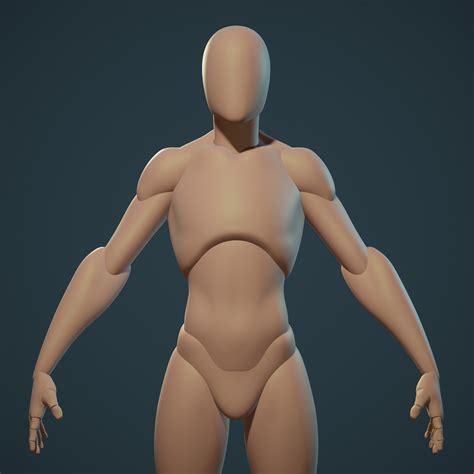 ArtStation - Stylized Male Modular Basemesh | Game Assets