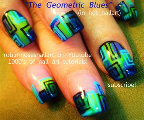 Nail Art by Robin Moses: "abstract nails" "art nails" "abstract nail ...