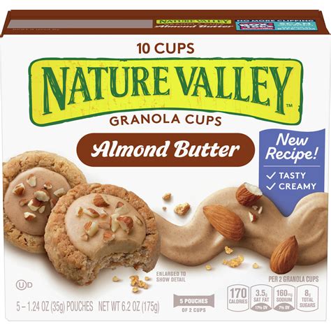 Nature Valley Granola Cups Almond Butter 5 Pouches - Walmart.com ...