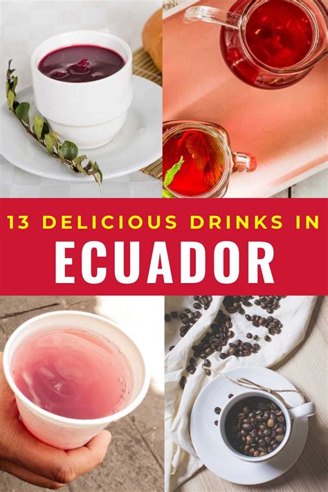 Ecuadorian Drinks
