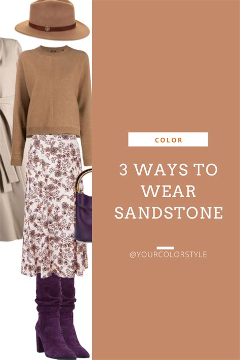 3 Ways To Wear Sandstone– Your Color Style