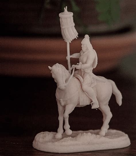 Mongolian Banner Bearer – Speira Miniatures