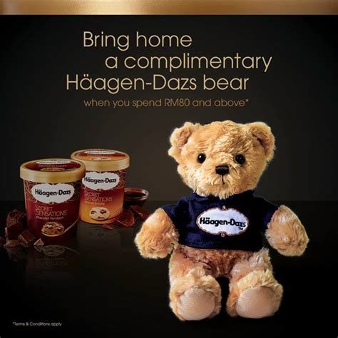 BestLah: Haagen-Dazs - Complimentary Haagen-Dazs Bear With Purchase