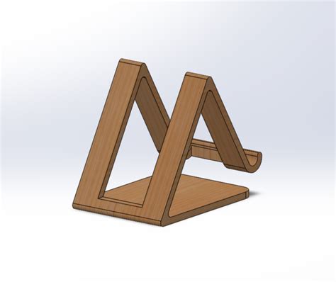 3D Printed PHONE HOLDER by 3DConceptor | Pinshape