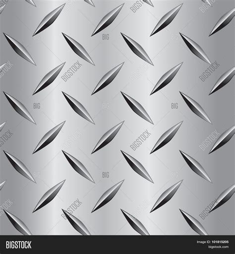 diamond plate pattern vector photo  trial bigstock