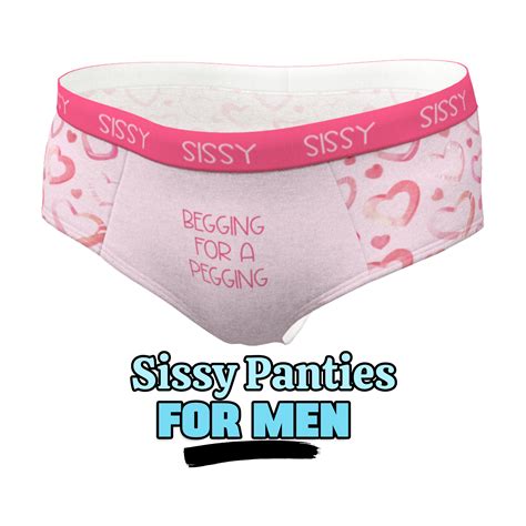 Begging for A Pegging Sissy Training Panties for Men Kinky - Etsy