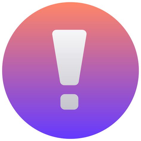 Disclaimer Generic Flat Gradient icon