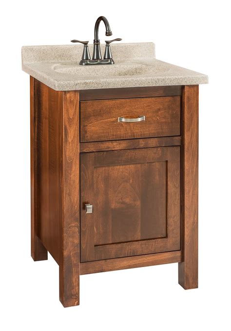 Natural Wood Bathroom Vanity 24 Inch at Harold Olmstead blog