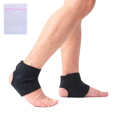 relief   heating magnetic ankle support breathable brace