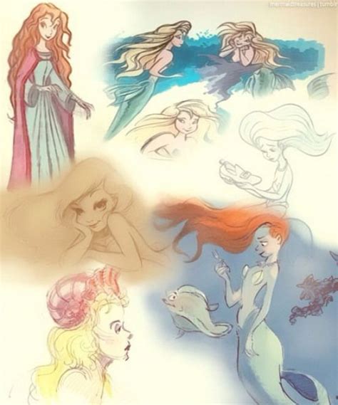 Disney Concept Art The Little Mermaid