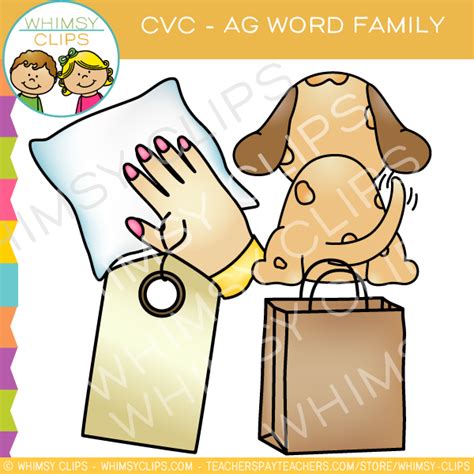 Cvc clip art , Images & Illustrations | Whimsy Clips
