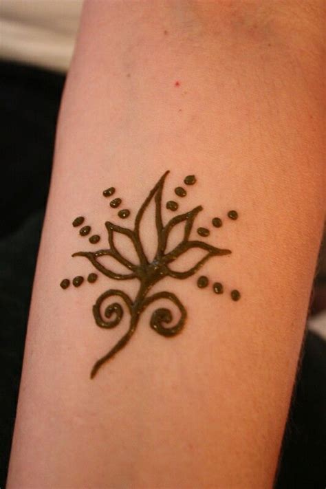 flower easy flower henna small henna flower simple henna style tattoos
