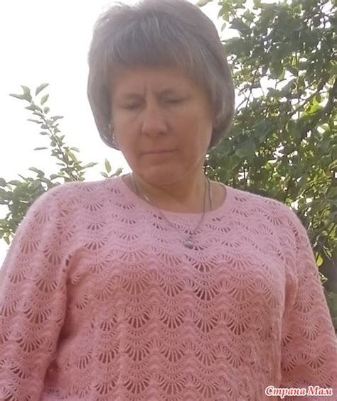 Нежный розовый джемпер - Все в ажуре... (вязание крючком) - Страна Мам