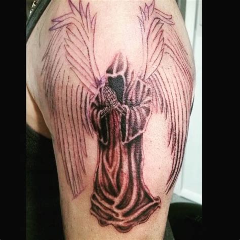 101 Amazing Angel Of Death Tattoos For 2024!